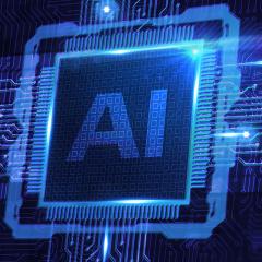 AI stock graphic